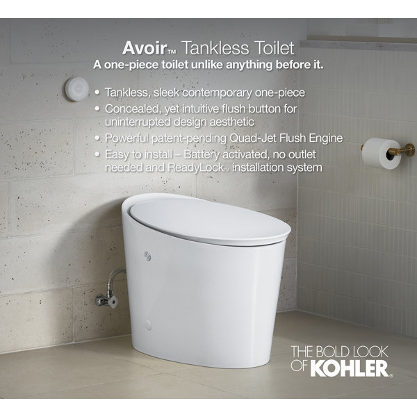 Kohler Avoir Comfort Height OnePiece Elongated 1.28 Pgf Chair Height